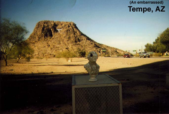 You can't cover up your crimes with paint, Tempe