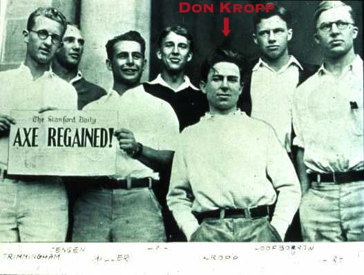 Don Kropp and the Stanford Axe Recovery Team
